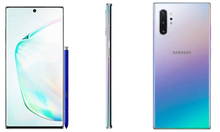 Samsungi Galaxy Note 10 i Note 10+ na nowych wizualizacjach wyglądają przepięknie