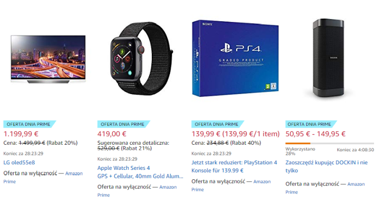 Na Amazonie trwa Prime Day. Oto najlepsze promocje na elektronikę, na jakie możemy tam trafić
