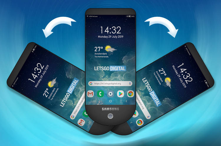 Samsung ma pomysł: smartfon (?) otwierany jak scyzoryk, trzy ekrany