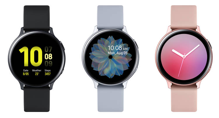 Premiera Galaxy Watch Active2: cyfrowy pierścień obrotowy, tarcze dopasowujące się do stroju, LTE, EKG, GPS...