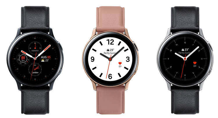 Premiera Galaxy Watch Active2: cyfrowy pierścień obrotowy, tarcze dopasowujące się do stroju, LTE, EKG, GPS...