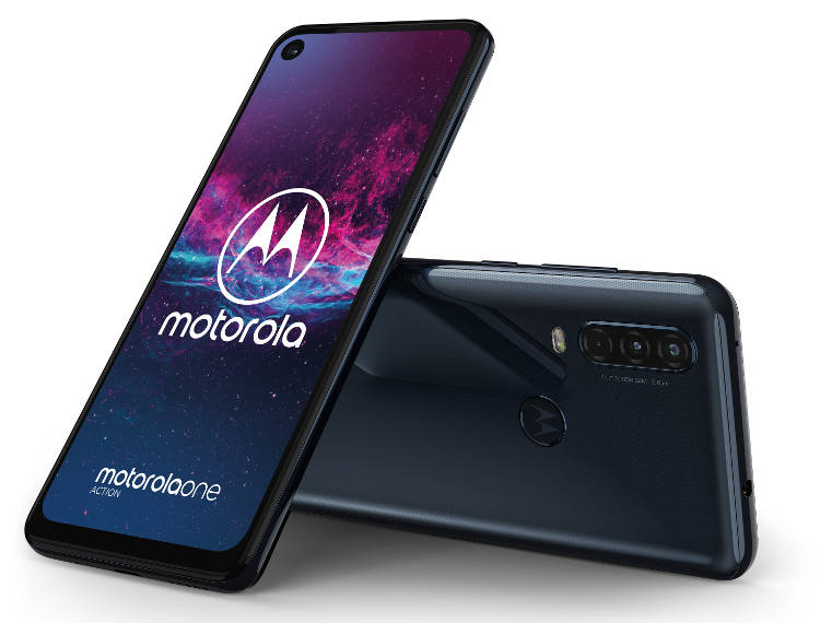Motorola one action z ultraszerokokątną kamerą akcji - oficjalnie