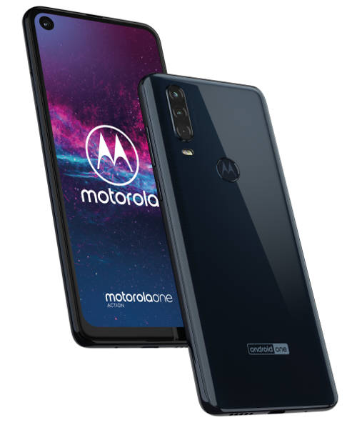 Motorola one action z ultraszerokokątną kamerą akcji - oficjalnie