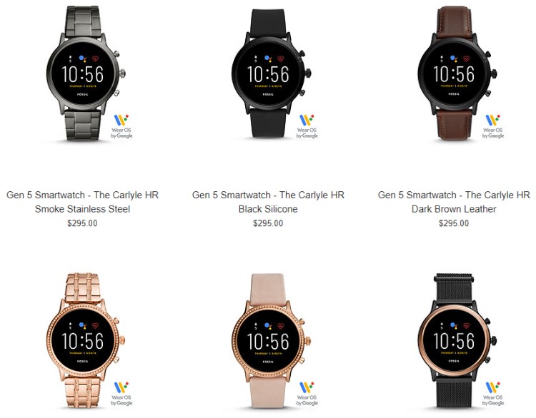 Fossil Gen 5 Smartwatch oficjalnie zaprezentowany