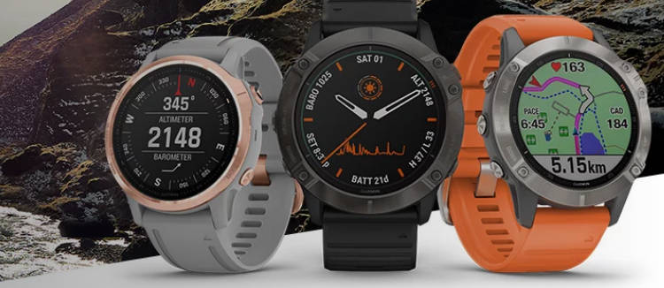 Garmin przedstawił serię zegarków fēnix 6, w tym model Pro Solar z ładowaniem słonecznym!