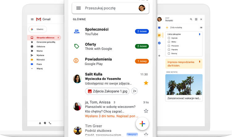 Sztuczna inteligencja w Gmailu poprawi błędy gramatyczne i literówki