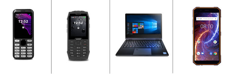 Telefony myPhone i HAMMER  oraz laptop techBite w ofercie Orange