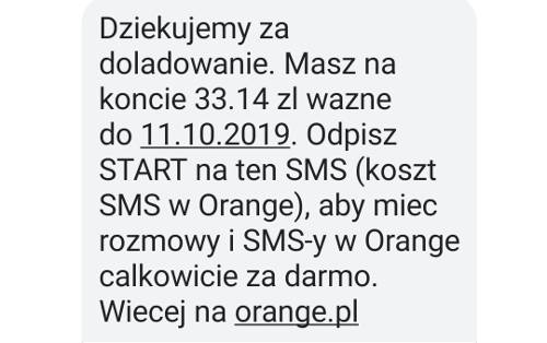„Za darmo” w Orange Free na kartę, czyli zabójcza pułapka numeru 131