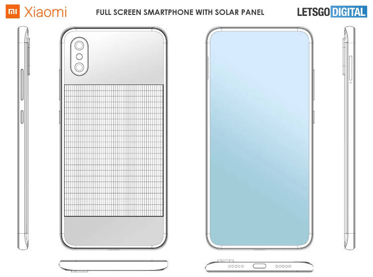 Xiaomi patentuje smartfon z ładowaniem solarnym
