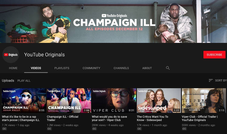 Zmiany w YouTube Originals – filmy za darmo dla wszystkich, ale z reklamami