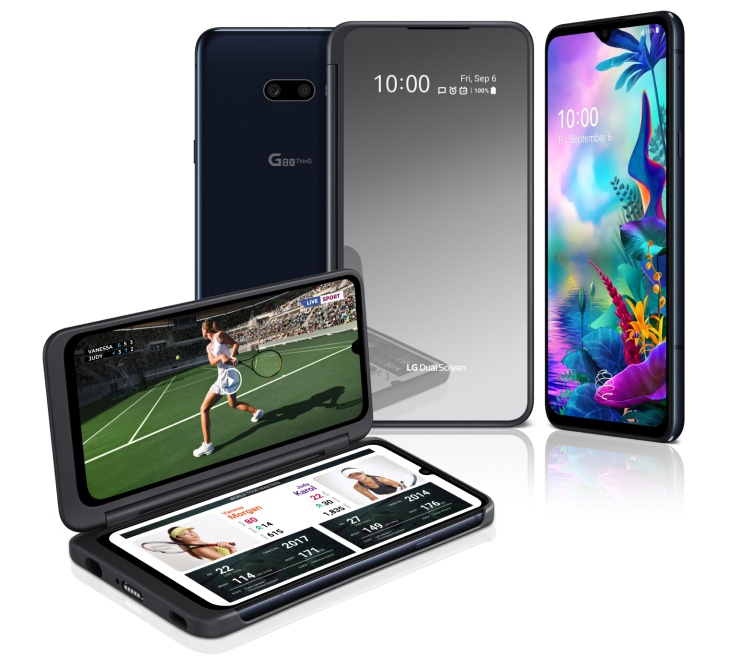 LG G8X ThinQ oficjalnie zaprezentowany. Koreańczycy pokazali w Berlinie telefon z udoskonalonym dodatkowym ekranem LG Dual Screen