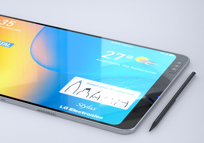 LG patentuje ciekawy składany smartfon