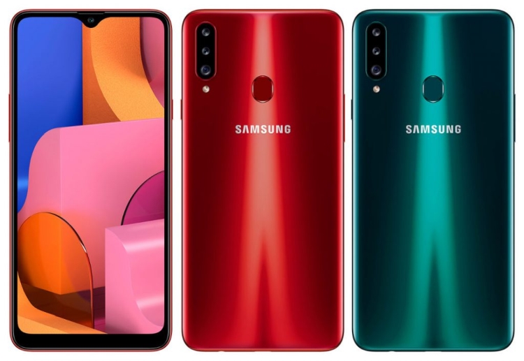 Galaxy A20s - specyfikacja i wygląd nadchodzącego telefonu Samsunga