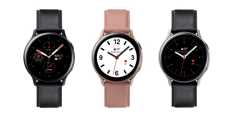 Galaxy Watch Active 2 wyprzedany w polskiej przedsprzedaży. W zestawie była ładowarka bezprzewodowa Samsung Duo Pad