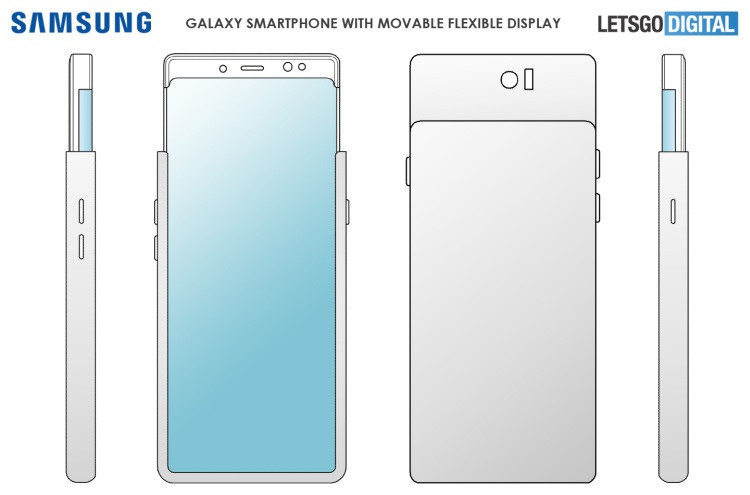 Samsung patentuje telefon z rozsuwanym ekranem. Czy tak będzie wyglądał Galaxy S11?