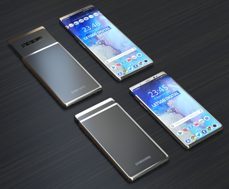 Samsung patentuje telefon z rozsuwanym ekranem. Czy tak będzie wyglądał Galaxy S11?