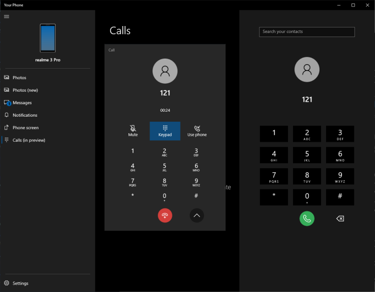 Aplikacja Twój telefon pozwoli na wykonywanie połączeń telefonicznych wprost z komputera z Windowsem 10