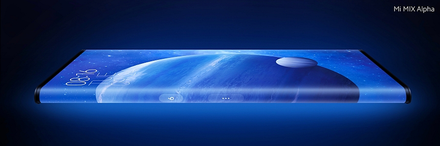 Xiaomi Mi Mix Alpha z ekranem otaczającym obudowę. To nie jest tylko grafika na plakacie
