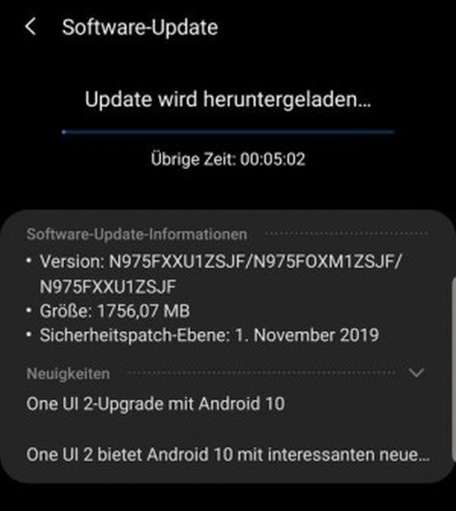 Android 10 i One UI 2.0 beta dostępne dla Samsungów Galaxy Note10