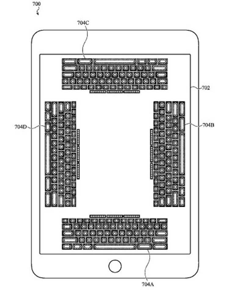 Klawiatura ekranowa, którą można poczuć - Apple złożył wniosek patentowy