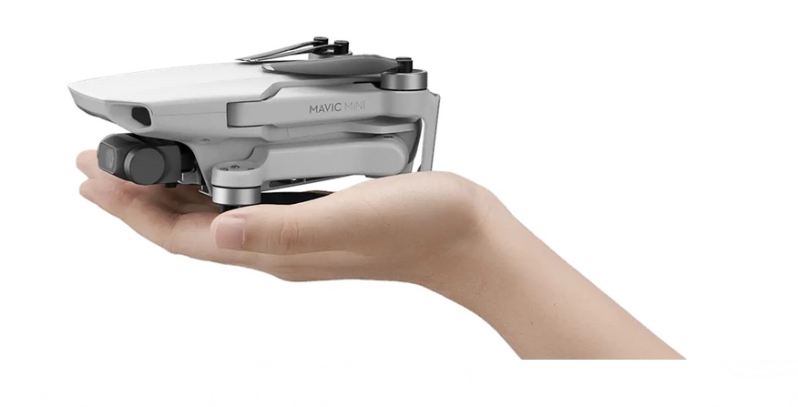 DJI Mavic Mini to niewielki dron, w którym waga ma kluczowe znaczenie