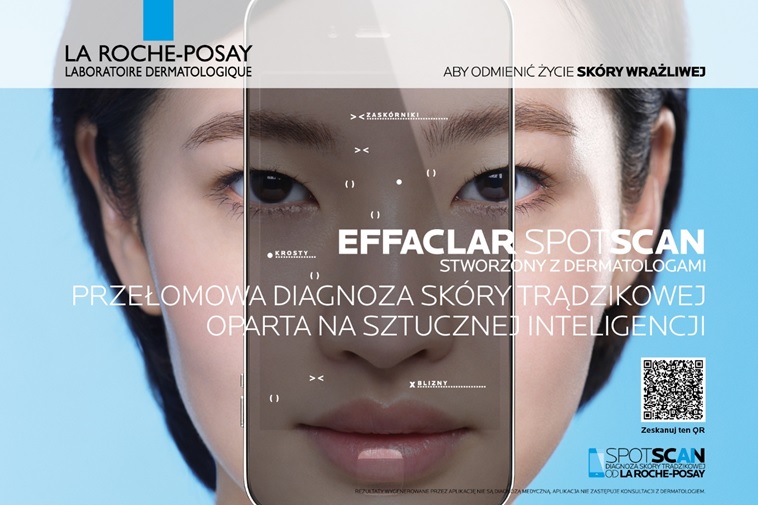 Effaclar Spotscan - aplikacja mobilna do badania skóry trądzikowej