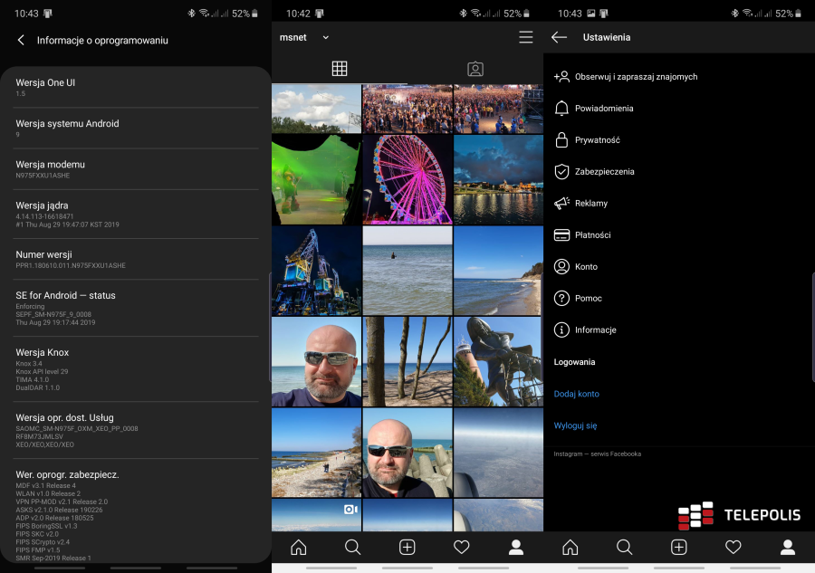 Instagram: najnowsza aktualizacja przyniosła tryb ciemny, także na Androidzie 9