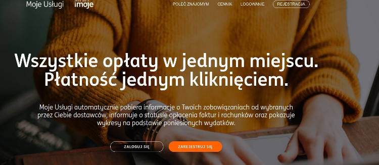 ING uruchamia Moje Usługi, czyli serwis ułatwiający opłacanie rachunków - również klientom innych banków