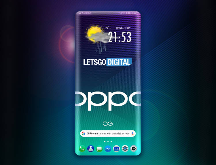 Wodospadowy ekran? To już przeżytek. OPPO ma pomysł na wyświetlacz 3D zagięty na czterech krawędziach