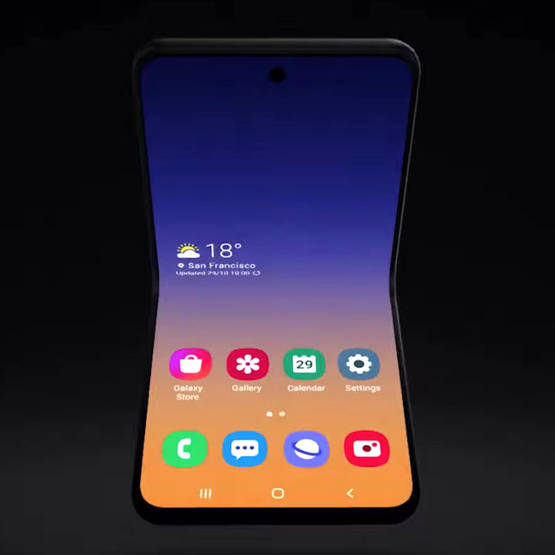 Tak będzie wyglądał Galaxy Fold 2! Samsung ujawnił projekt na konferencji