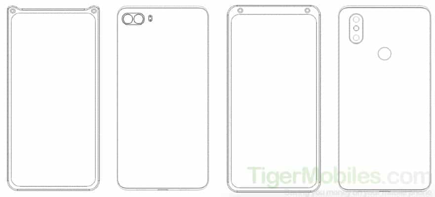 Xiaomi: a przedni aparat umieszczamy tak. Nietypowe szkice patentowe