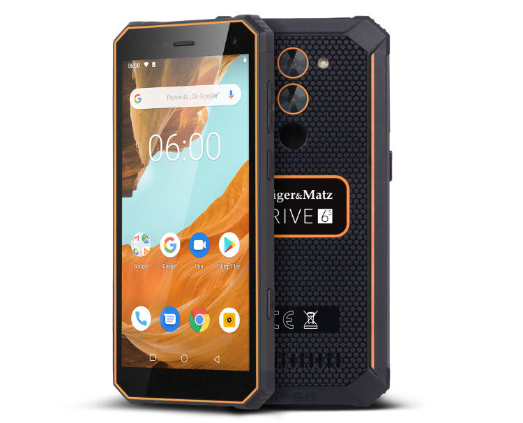 Kruger&Matz wprowadza wzmocnione smartfony DRIVE 6 i DRIVE 6S