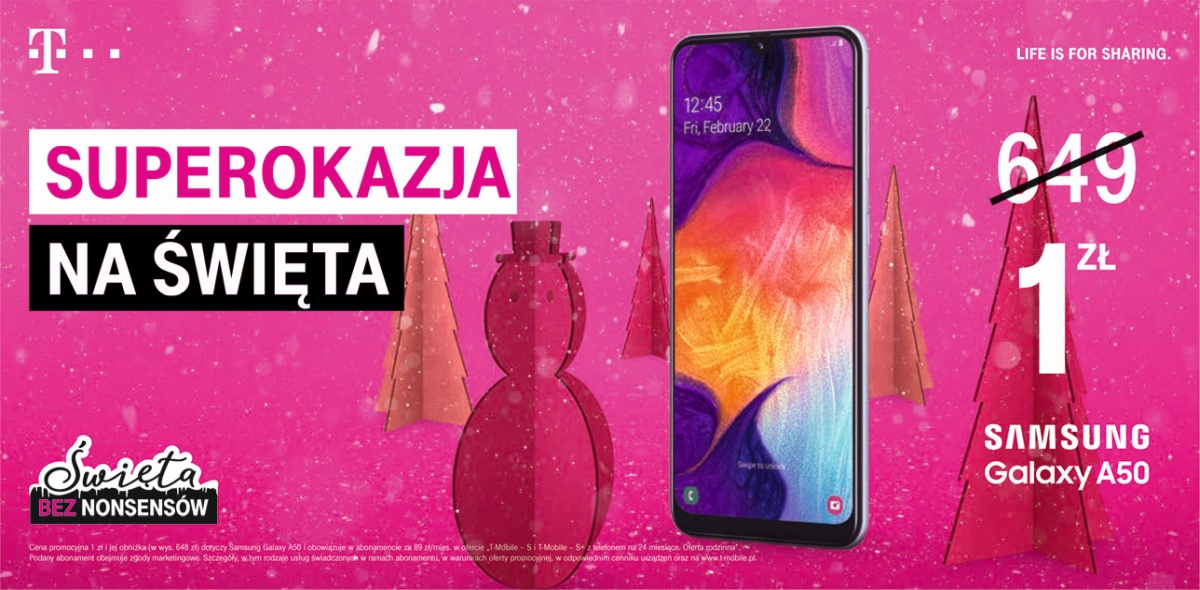 T-Mobile na święta: telefony taniej nawet o kilkaset złotych
