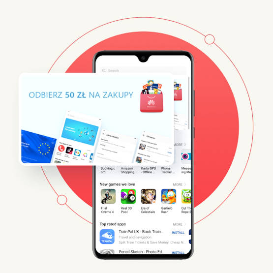 Zniżki i vouchery 50 zł na zakupy za pobranie aplikacji z Huawei AppGallery