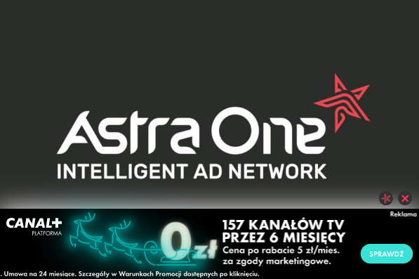 Platforma Canal+ z technologią AstraOne