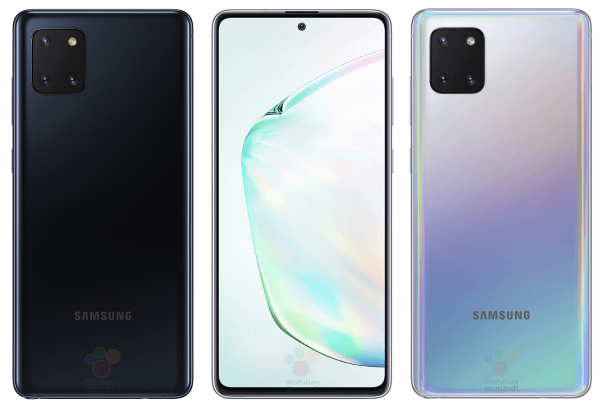 Pojawiają sie zdjęcia Samsunga Galaxy Note10 Lite