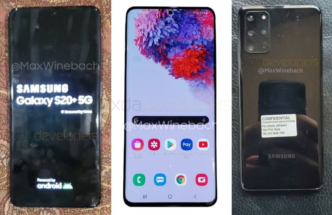 Samsung Galaxy S20+ 5G na prawdziwych zdjęciach. Aż pięć nowych modeli S20