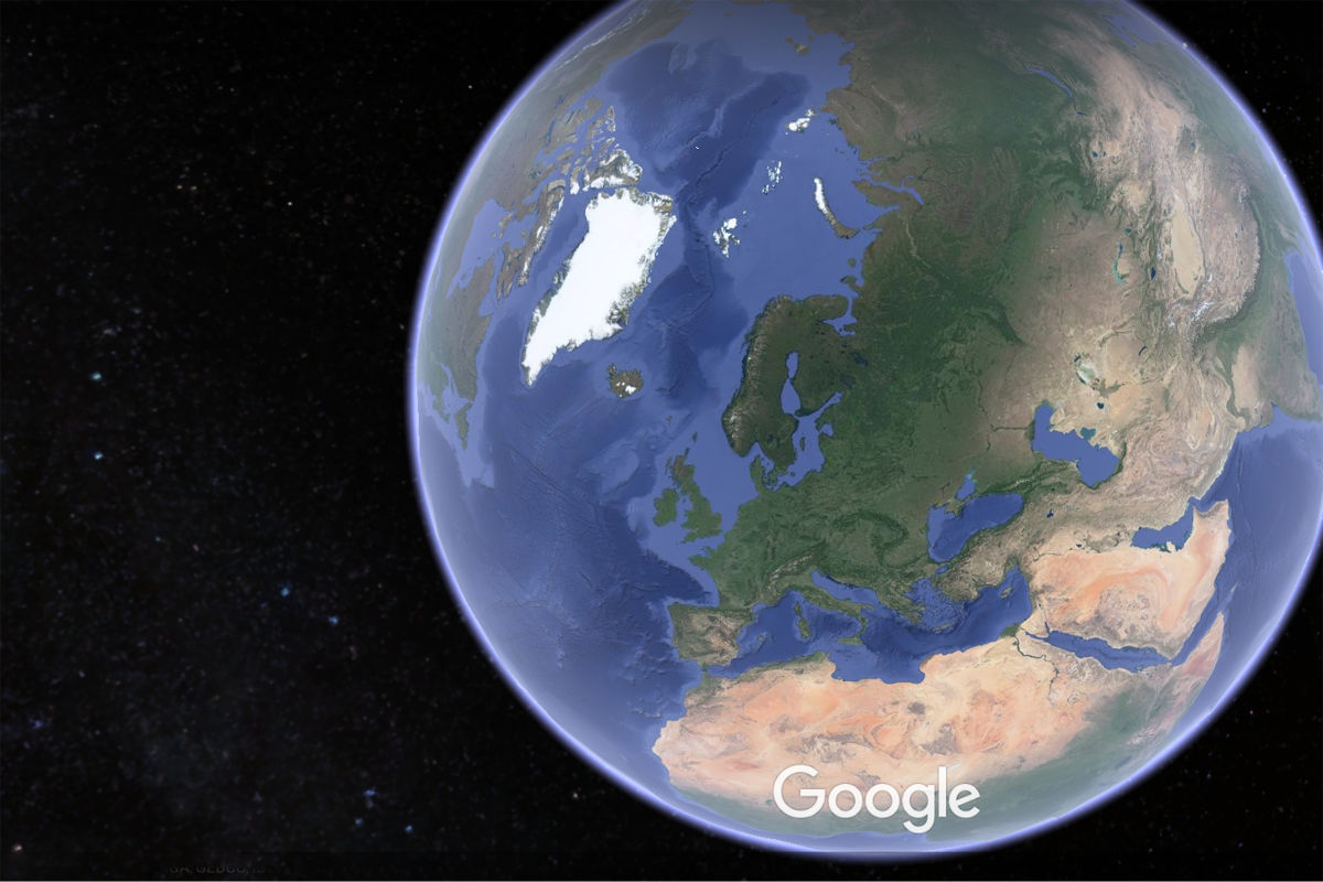 Mobilny Google Earth pozwala oglądać Ziemię na tle gwiazd