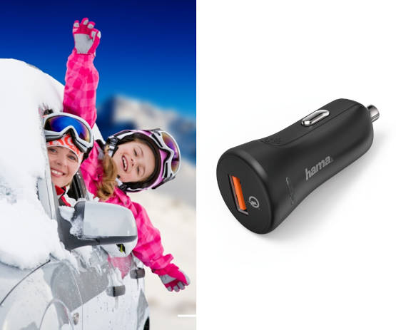 Hama: ładowarka samochodowa z Quick Charge 3.0