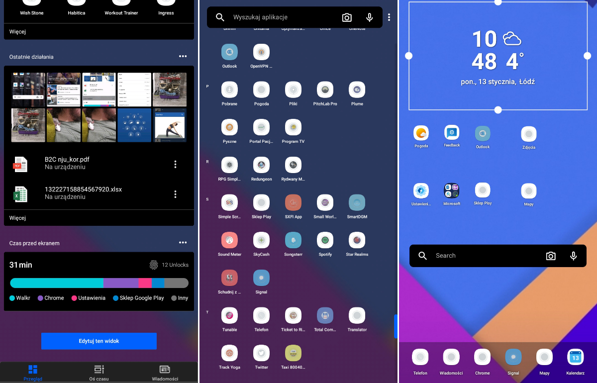 Microsoft Launcher ułatwia testowanie nowości. W Google Play jest już wersja podglądowa