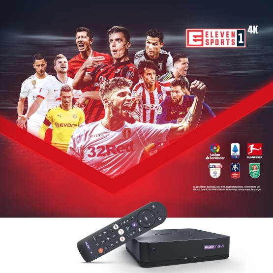 PLAY NOW TV BOX: kanał Eleven Sports 1 w jakości 4K