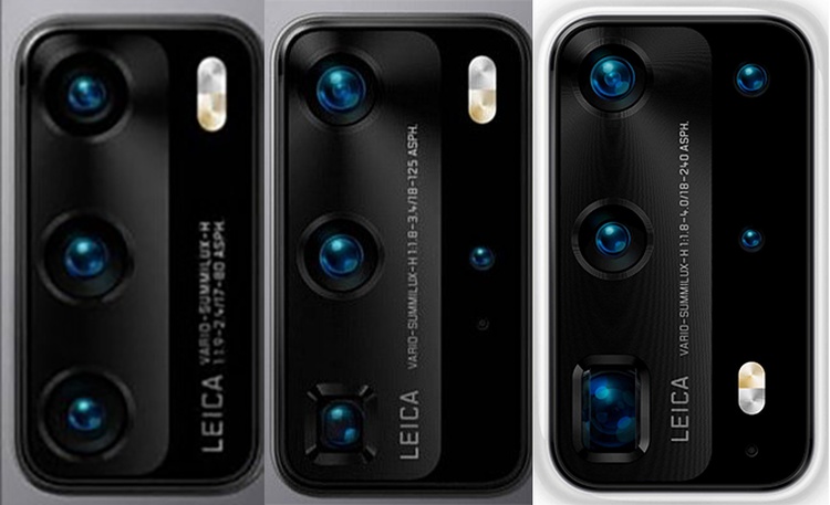 Huawei P40 może mieć trzy warianty, w tym jeden z pięcioma aparatami z tyłu