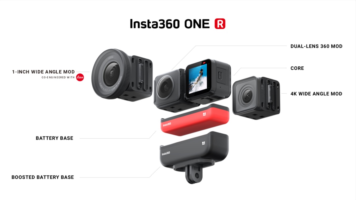 Insta360 One R - nowa kamera z wymiennymi modułami