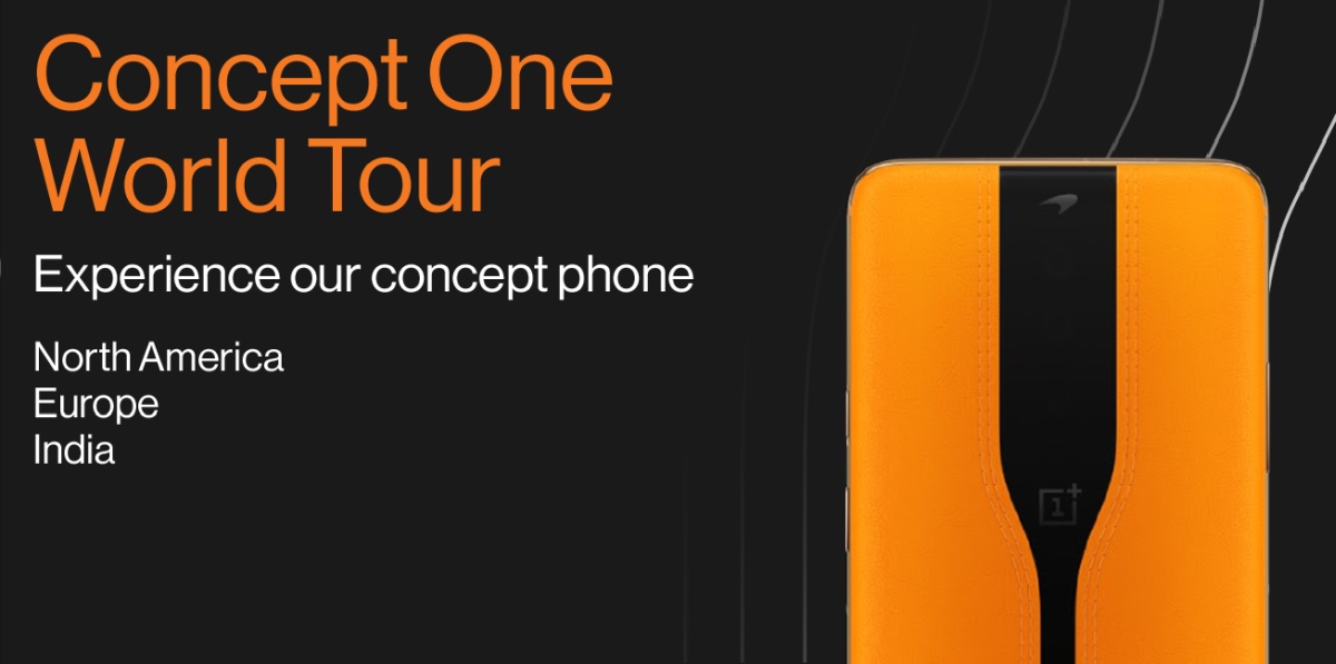 OnePlus Concept One rusza na tournee po świecie