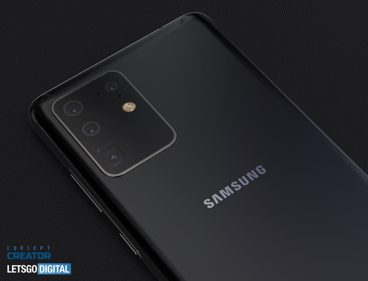 Samsung Galaxy S20 Ultra na nowych renderach 360 stopni