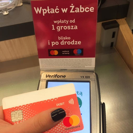 W Żabce wpłacisz gotówkę na konto przy okazji zakupów w sklepie