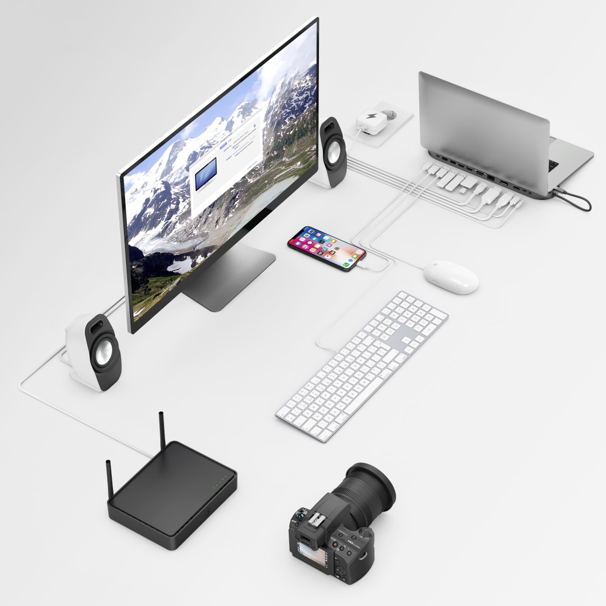 Masz za mało portów w komputerze lub tablecie? Pomoże uniwersalna stacja dokująca USB-C 12w1 firmy Hama