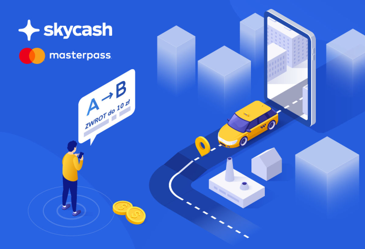 Zamów iTaxi w aplikacji SkyCash, dostaniesz nawet 10 zł
