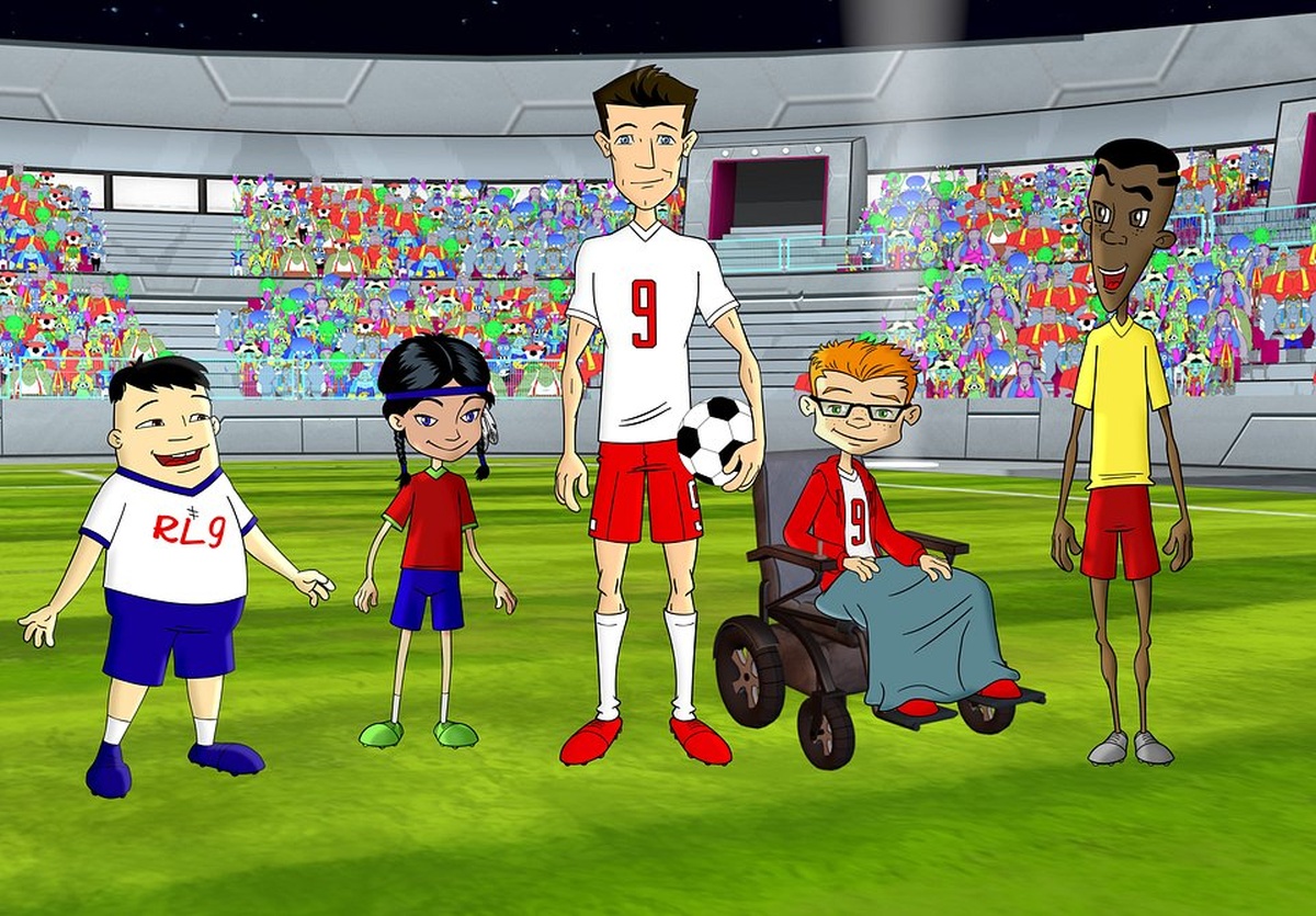 „Kosmiczny wykop” - pierwszy serial animowany z Robertem Lewandowskim do obejrzenia już jesienią
