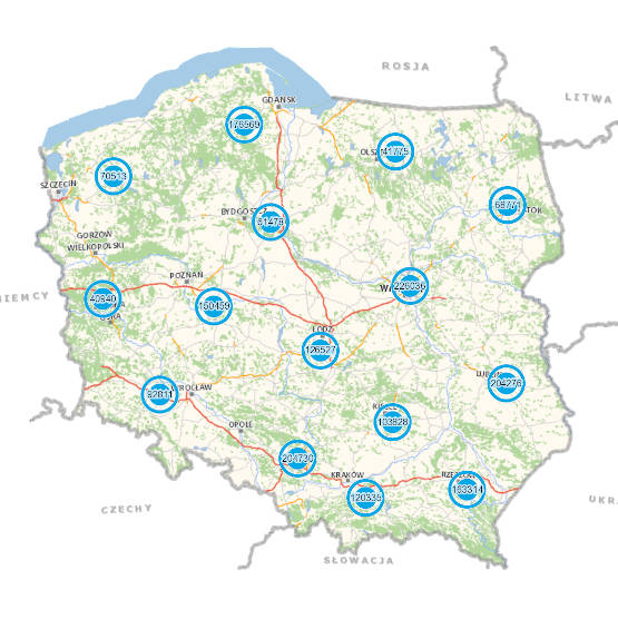 Polska sieć światłowodowa w ponad 2 mln gospodarstw domowych. Sprawdź na mapie zasięg